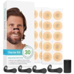⁦Bandelettes nasales magnétiques anti-ronflement pour un meilleur sommeil – شرائط أنفية مغناطيسية للرياضة والنوم مضادة للشخير⁩ - الصورة ⁦6⁩