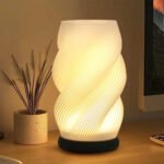 ⁦Lampe de chevet et vase lumineux avec 3 couleurs et 9 niveaux de luminosité réglables – مصباح ديكور داخلي⁩ - الصورة ⁦6⁩