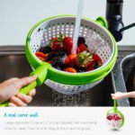 ⁦Panier D’égouttage Rotatif pour Fruits et Légumes Facile et Rapide – سلة غسل الخضار⁩ - الصورة ⁦9⁩