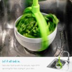 ⁦Panier D’égouttage Rotatif pour Fruits et Légumes Facile et Rapide – سلة غسل الخضار⁩ - الصورة ⁦5⁩