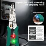 ⁦Pince à dénuder multifonction avec testeur de tension – أداة تجريد الأسلاك متعددة الوظائف⁩ - الصورة ⁦2⁩