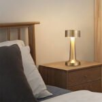 ⁦lampe de table LED avec capteur tactile et 3 modes d’éclairage à intensité variable – مصباح ديكور⁩ - الصورة ⁦3⁩