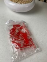 ⁦Pack 20pcs Pinces de câble auto-adhésives solides et transparents – طقم تنظيم الكابلات⁩ - الصورة ⁦5⁩