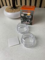 ⁦Pack de 4Pcs protections transparentes universelles pour boutons de cuisinière à gaz – طقم أغطية أزرار موقد الطبخ⁩ - الصورة ⁦7⁩
