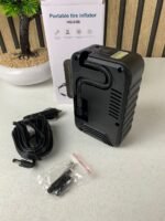 ⁦Pompe de Gonflage Portable Haute Pression avec Lampe LED – مضخة نفخ محمولة عالية الضغط مزودة بإضاءة⁩ - الصورة ⁦2⁩