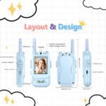 ⁦Pack Talkie-walkie 2pcs pour enfants avec vidéo et camera HD rechargeable⁩ - الصورة ⁦8⁩