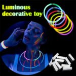 ⁦Glow Sticks Bulk Party Favors 50pcs 8inch Party Time - أساور مضيئة للحفلات⁩ - الصورة ⁦5⁩
