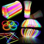 ⁦Glow Sticks Bulk Party Favors 50pcs 8inch Party Time - أساور مضيئة للحفلات⁩ - الصورة ⁦3⁩