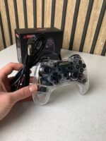 ⁦Manette de Jeu Filaire avec Éclairage Néon RGB PG-002W⁩ - الصورة ⁦2⁩