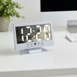 ⁦Réveil Numérique Miroir LED Moderne DS-8082L – ساعة منبه رقمي⁩ - الصورة ⁦5⁩