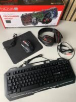 ⁦Nova Tech Pack Gaming 4en1 – Ensemble Complet Clavier, Souris, Casque Tapis - مجموعة أدوات الحاسوب كاملة⁩ - الصورة ⁦4⁩