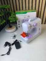 ⁦Machine à coudre portable 12 points 2 vitesses avec veilleuse LED et pédale - ماكينة خياطة محمولة⁩ - الصورة ⁦9⁩