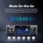 ⁦Poste Radio Multimedia Bluetooth USB/MicroSD/Aux G-9703 – جهاز راديو مع منفذ تشغيل الكاميرا⁩ - الصورة ⁦10⁩
