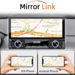 ⁦Autoradio 2-DIN avec écran tactile, USB-C, Bluetooth, Wi-Fi, CarPlay et Android Auto – جهاز راديو سيارة⁩ - الصورة ⁦4⁩