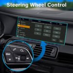 ⁦Autoradio 2-DIN avec écran tactile, USB-C, Bluetooth, Wi-Fi, CarPlay et Android Auto – جهاز راديو سيارة⁩ - الصورة ⁦9⁩