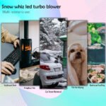 ⁦Souffleur avec Ventilateur Turbo à Jet 4 Vitesses V2 – جهاز نسف الهواء محمول⁩ - الصورة ⁦5⁩