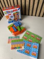 ⁦Jeu de blocs de construction colorés à faire tomber 30pcs - لعبة هدم الأبراج⁩ - الصورة ⁦4⁩