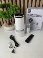 ⁦Mini Projector Karaoke Portable Support 4K 1080P YS-300 KTV – جهاز مديا ذكي للعرض على الحائط مع كاريوكي⁩ - الصورة ⁦10⁩