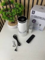 ⁦Mini Projector Karaoke Portable Support 4K 1080P YS-300 KTV – جهاز مديا ذكي للعرض على الحائط مع كاريوكي⁩ - الصورة ⁦8⁩