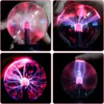 ⁦Lampe boule plasma sphérique ionique tactile – مصباح بلازما⁩ - الصورة ⁦4⁩