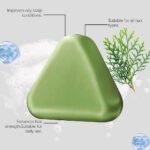 ⁦Seven Green shampoing solide à mousse dense pour des cheveux brillants et forts – الصابون الصيني الأخضر⁩ - الصورة ⁦5⁩