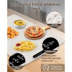 ⁦Tapis électrique chauffant en silicone alimentaire à température réglable – بساط تسخين المأكولات⁩ - الصورة ⁦4⁩