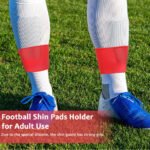 ⁦Bandes de maintien pour jambières de football en silicone 2pcs⁩ - الصورة ⁦8⁩