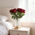 ⁦Vase Lumineux LED Tactile en Cristal Couleurs RGB Rechargeable - فازة كريستال مضيئة⁩ - الصورة ⁦2⁩