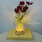 ⁦Vase Lumineux LED Tactile en Cristal Couleurs RGB Rechargeable - فازة كريستال مضيئة⁩ - الصورة ⁦6⁩