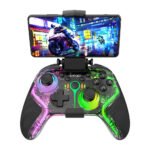⁦Manette de jeu sans fil IPEGA PG-9666TH avec poignets lumineux RGB - يد تحكم لاسلكية⁩ - الصورة ⁦6⁩