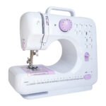 ⁦Machine à coudre portable 12 points 2 vitesses avec veilleuse LED et pédale - ماكينة خياطة محمولة⁩ - الصورة ⁦5⁩