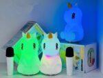 ⁦Haut-parleur sans fil de dessin animé licorne avec microphone karaoké LS-10BM - مكبر صوت مع ميكروفون لاسلكي مدمج⁩ - الصورة ⁦8⁩
