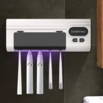 ⁦Désinfectant et support de brosse à dents intelligent rechargeable 5 emplacements - حامل فرش الأسنان⁩ - الصورة ⁦3⁩