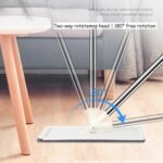 ⁦Balai-serpillère plat avec seau à deux compartiments et lingettes en microfibre - ممسحة مايكروفيبر مع دلو بغرفتين للفصل بين الماء النظيف⁩ - الصورة ⁦6⁩