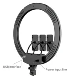 ⁦MJ45 RGB LED Ring Light Photography Light Video Light 18inch - طقم حلقة الإضاءة RGB الاحترافي⁩ - الصورة ⁦5⁩