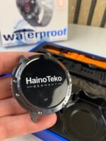⁦HainoTeko-6 avec écran AMOLED 3 paires de bracelets et lampe torche intégrée - ساعة ذكية أصلية⁩ - الصورة ⁦7⁩
