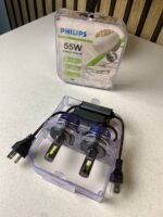 ⁦Kit Lampe de phare LED H4 Philips 6000K-16000LM Ultra Puissant - مصابيح إضاءة أمامية للسيارات⁩ - الصورة ⁦7⁩