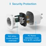 ⁦AVEL Prise intelligente WiFi avec commande vocale - مقبس طاقة ذكي (ويفي)⁩ - الصورة ⁦7⁩