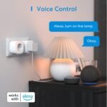 ⁦AVEL Prise intelligente WiFi avec commande vocale - مقبس طاقة ذكي (ويفي)⁩ - الصورة ⁦5⁩