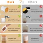 ⁦Protections de sol en silicone pour pieds de chaise pack 20pcs - طقم واقيات الأرجل للكراسي⁩ - الصورة ⁦7⁩
