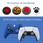 ⁦Lot de 8pcs protection en silicone souple pour joysticks de manettes - طقم أغطية يد التحكم⁩ - الصورة ⁦4⁩