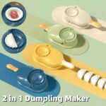 ⁦Appareil à raviolis 2 en 1 moule à empanadas avec outils de pression pour la pâte - أداة تحضير عجينة المملحات⁩ - الصورة ⁦7⁩