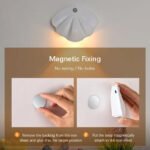 ⁦Applique murale rechargeable USB avec détecteur de mouvement 1Pcs - مصباح منزلي لإضاءة الممرات⁩ - الصورة ⁦9⁩