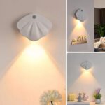 Applique murale rechargeable USB avec détecteur de mouvement 1Pcs - مصباح منزلي لإضاءة الممرات