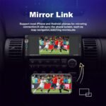 ⁦Autoradio 1 DIN avec écran Tactile de 6,9 Pouces Compatible avec Apple CarPlay Wireless/Android Auto - جهاز راديو سيارة⁩ - الصورة ⁦9⁩