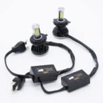 ⁦Kit Lampe de phare H4 LED 4 Directions 4000LM - مصابيح إضاءة أمامية للسيارات⁩ - الصورة ⁦6⁩