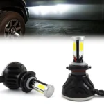 ⁦Kit Lampe de phare H4 LED 4 Directions 4000LM - مصابيح إضاءة أمامية للسيارات⁩ - الصورة ⁦2⁩