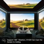 ⁦Projecteur portable Full HD HY320 Android 11 WiFi6 et Bluetooth 5.0 - جهاز عرض ذكي⁩ - الصورة ⁦4⁩