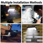 ⁦Applique murale solaire LED à Clip avec détecteur de mouvements YX-672L-1 - مصباح كشاف مع حساس حركة⁩ - الصورة ⁦4⁩