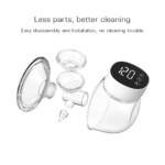 ⁦Double Tire Lait Electrique Mains Libres MY-376 3 Modes 9 Niveaux - جهاز إستخراج الحليب 2 قطع⁩ - الصورة ⁦4⁩